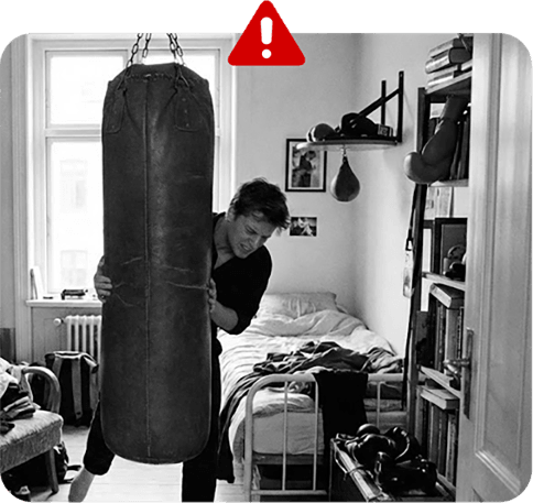 Smart Rhythm Boxing Wall Target