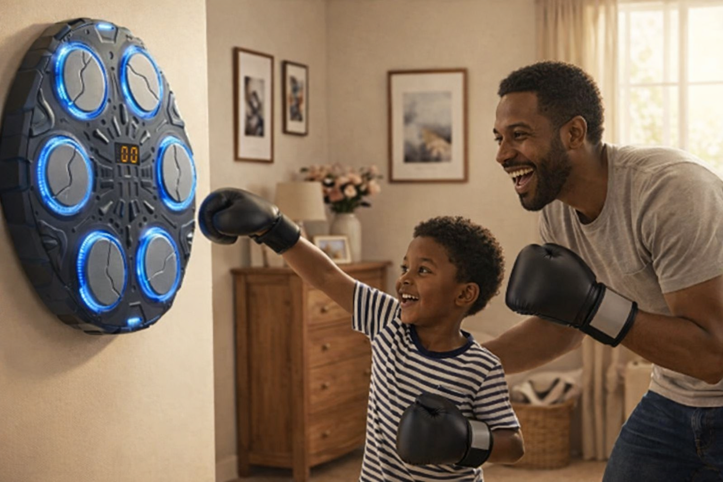 Smart Music Boxing Wall Target