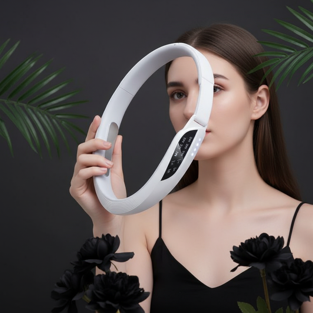 Microcurrent Double Chin Reducer v4