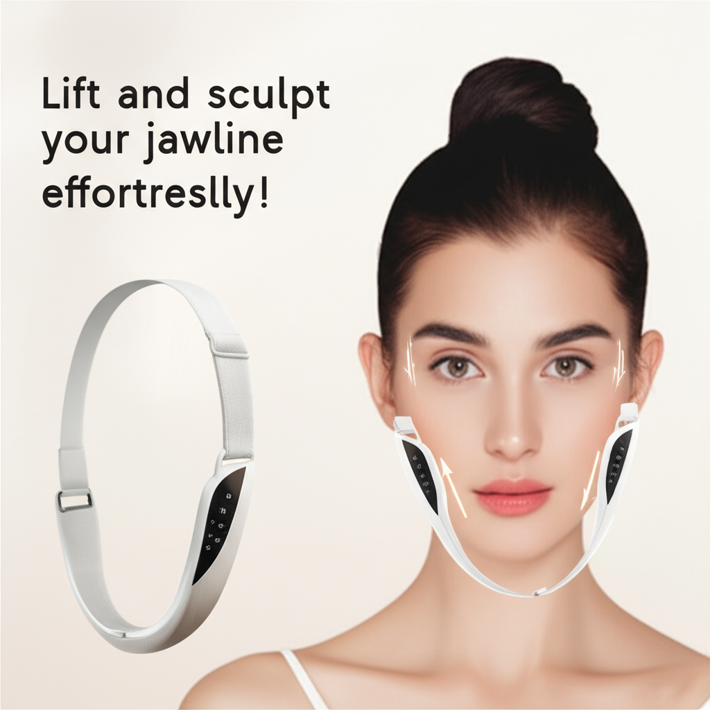 Microcurrent Double Chin Reducer v4